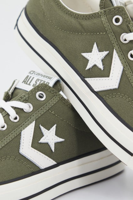 CONVERSE STAR PLAYER PREMIUM en color VERDE (2)