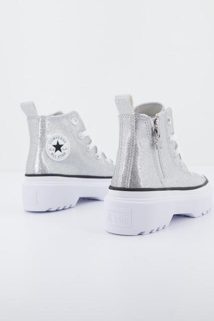 CONVERSE CHUCK TAYLOR ALL STAR EVA LIFT HI en color PLATA (3)