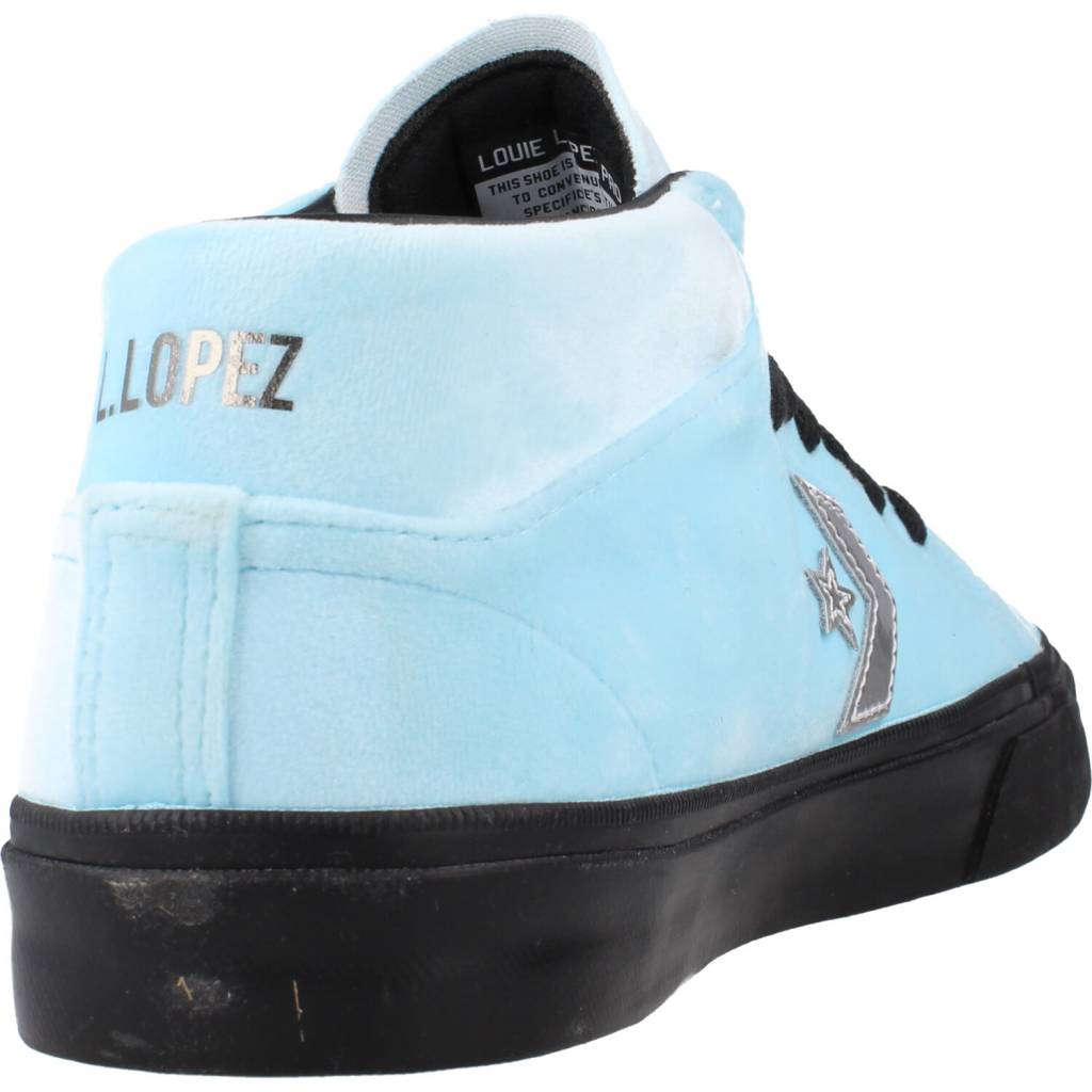 CONVERSE LOUIE LOPEZ PRO MID en color AZUL (3)