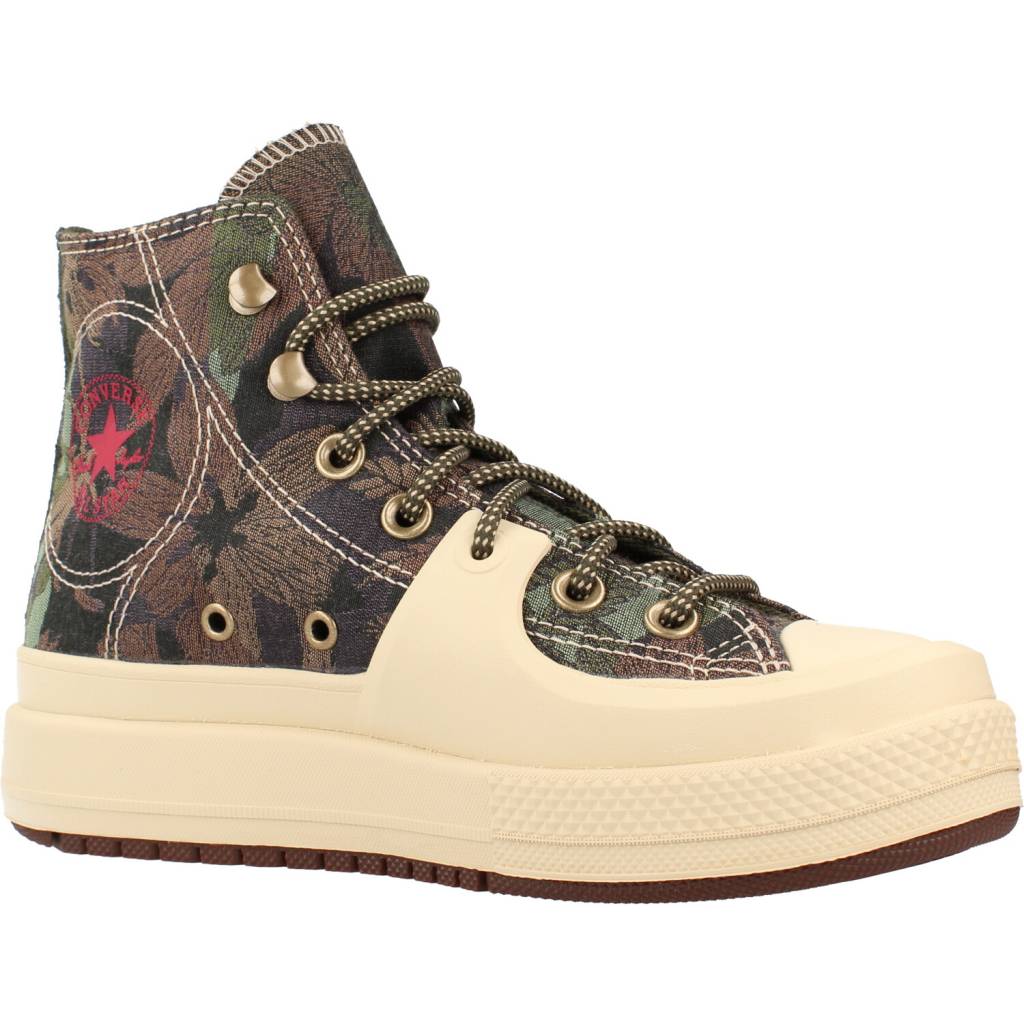 CONVERSE CHUCK TAYLOR ALL STAR CONSTRUCT HI en color FLORAL (5)