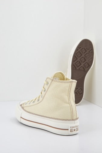 CONVERSE CHUCK TAYLOR ALL STAR LIFT PLATFORM CONTRAST STITCHING en color AMARILLO (3)