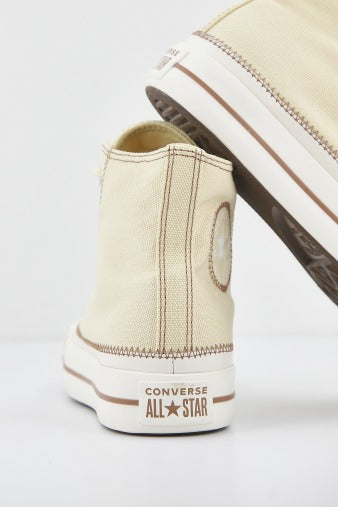 CONVERSE CHUCK TAYLOR ALL STAR LIFT PLATFORM CONTRAST STITCHING en color AMARILLO (4)