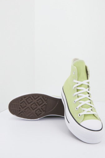 CONVERSE CHUCK TAYLOR ALL STAR LIFT PLATFORM SEASONAL COLOR en color VERDE (3)