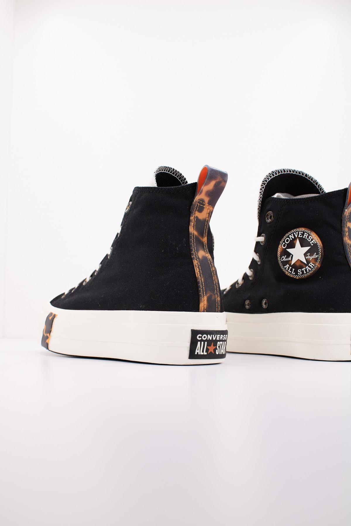 CONVERSE CHUCK TAYLOR ALL STAR LIFT PLATFORM TORTOISE en color NEGRO (3)