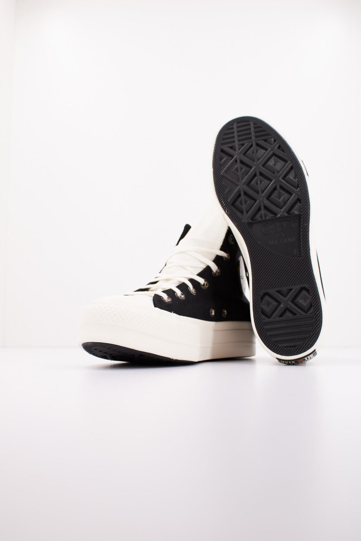 CONVERSE CHUCK TAYLOR ALL STAR LIFT PLATFORM TORTOISE en color NEGRO (4)
