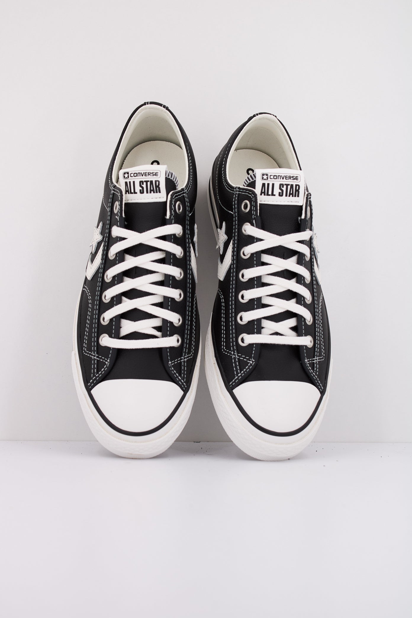 CONVERSE STAR PLAYER FALL LEATHER en color NEGRO (3)