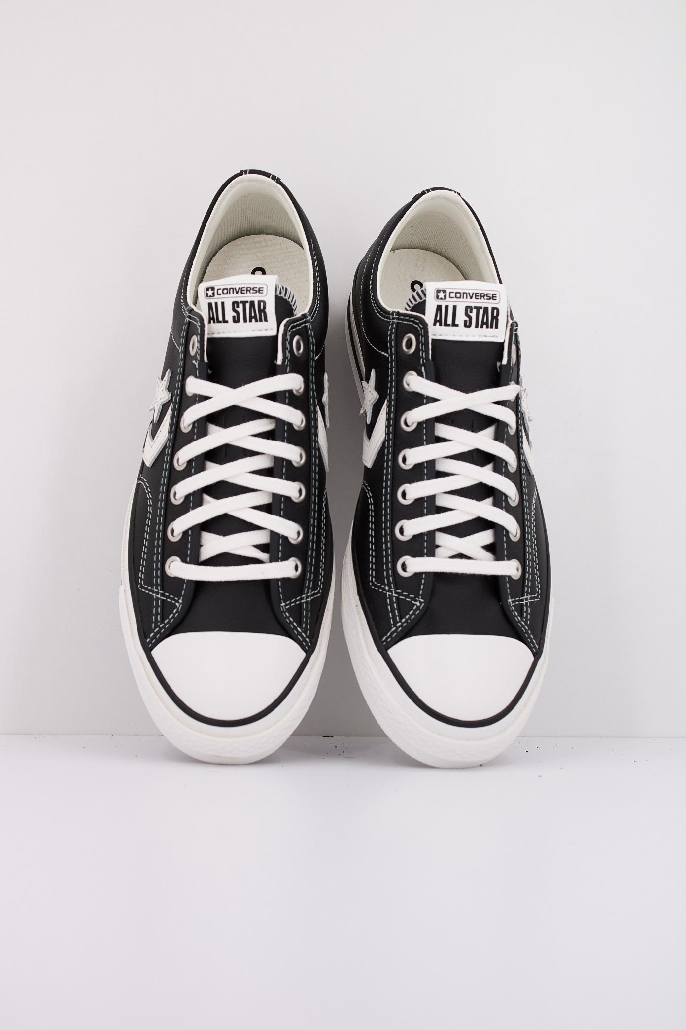 CONVERSE STAR PLAYER FALL LEATHER en color NEGRO (3)