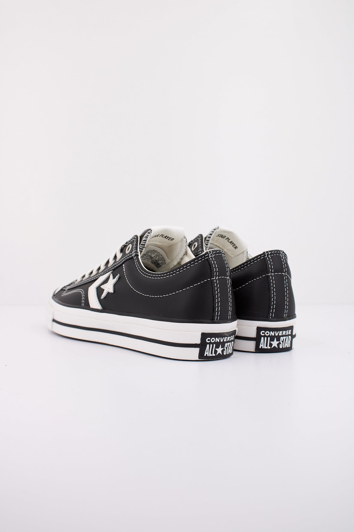 CONVERSE STAR PLAYER FALL LEATHER en color NEGRO (4)
