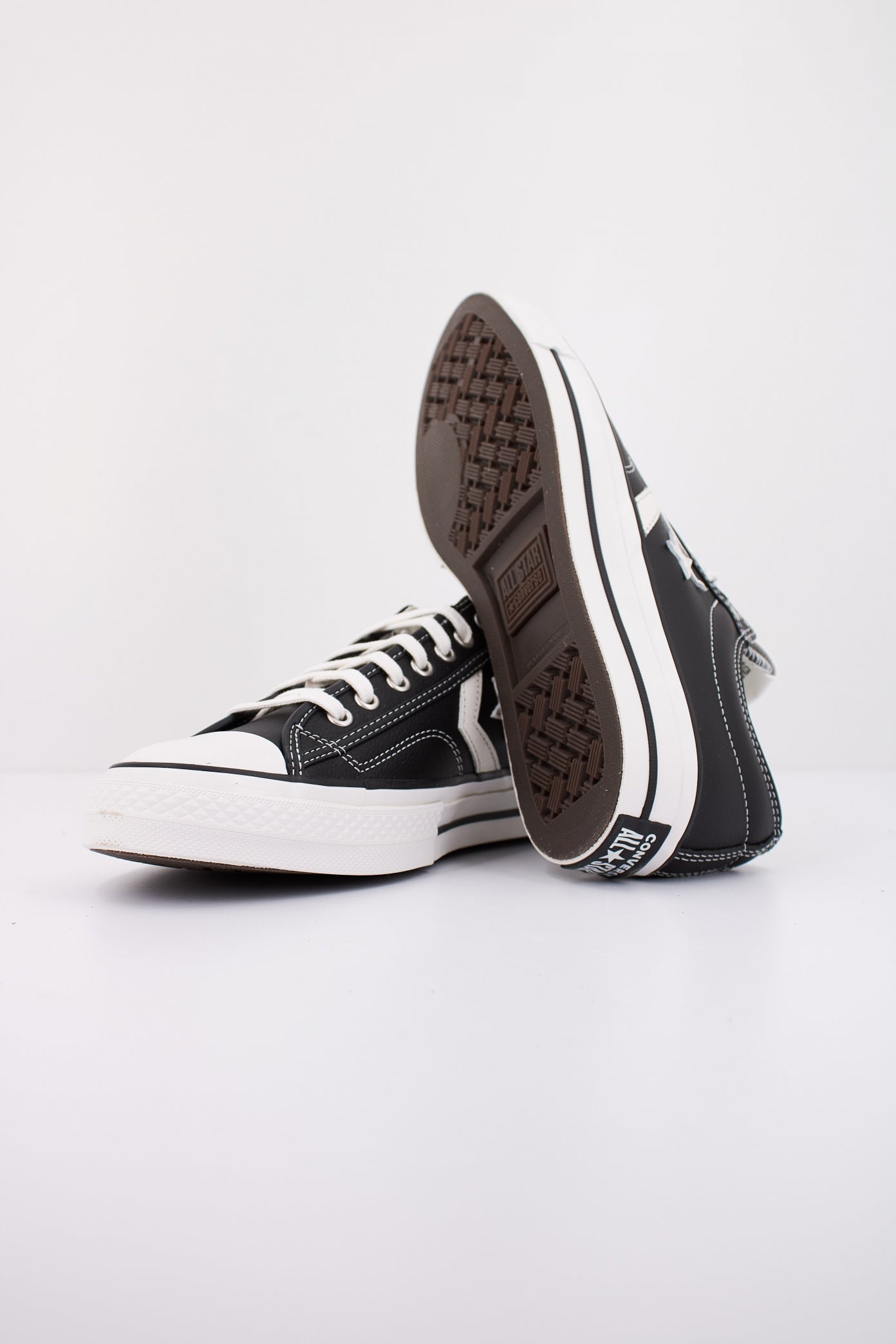 CONVERSE STAR PLAYER FALL LEATHER en color NEGRO (5)