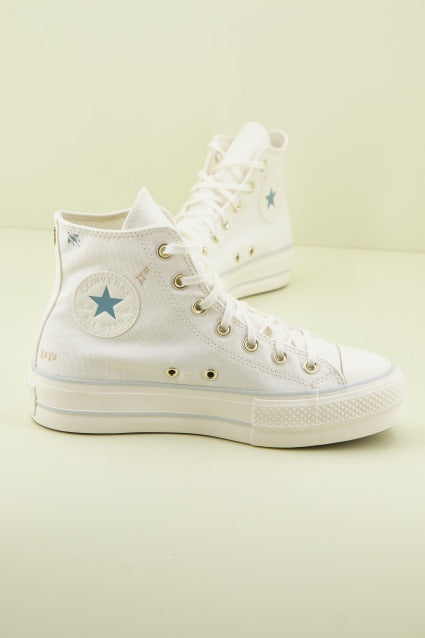 CONVERSE CHUCK TAYLOR ALL STARLIFT HI en color BLANCO (1)