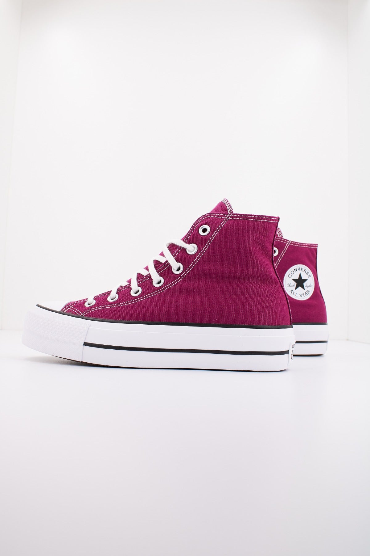 CONVERSE COLOR PLATFORM CHUCK TAYLOR ALL STAR en color BURDEOS (1)