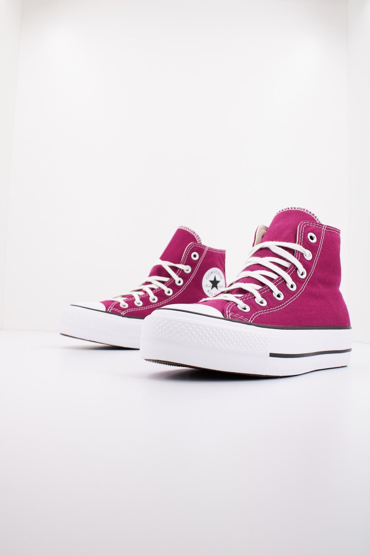 CONVERSE COLOR PLATFORM CHUCK TAYLOR ALL STAR en color BURDEOS (2)