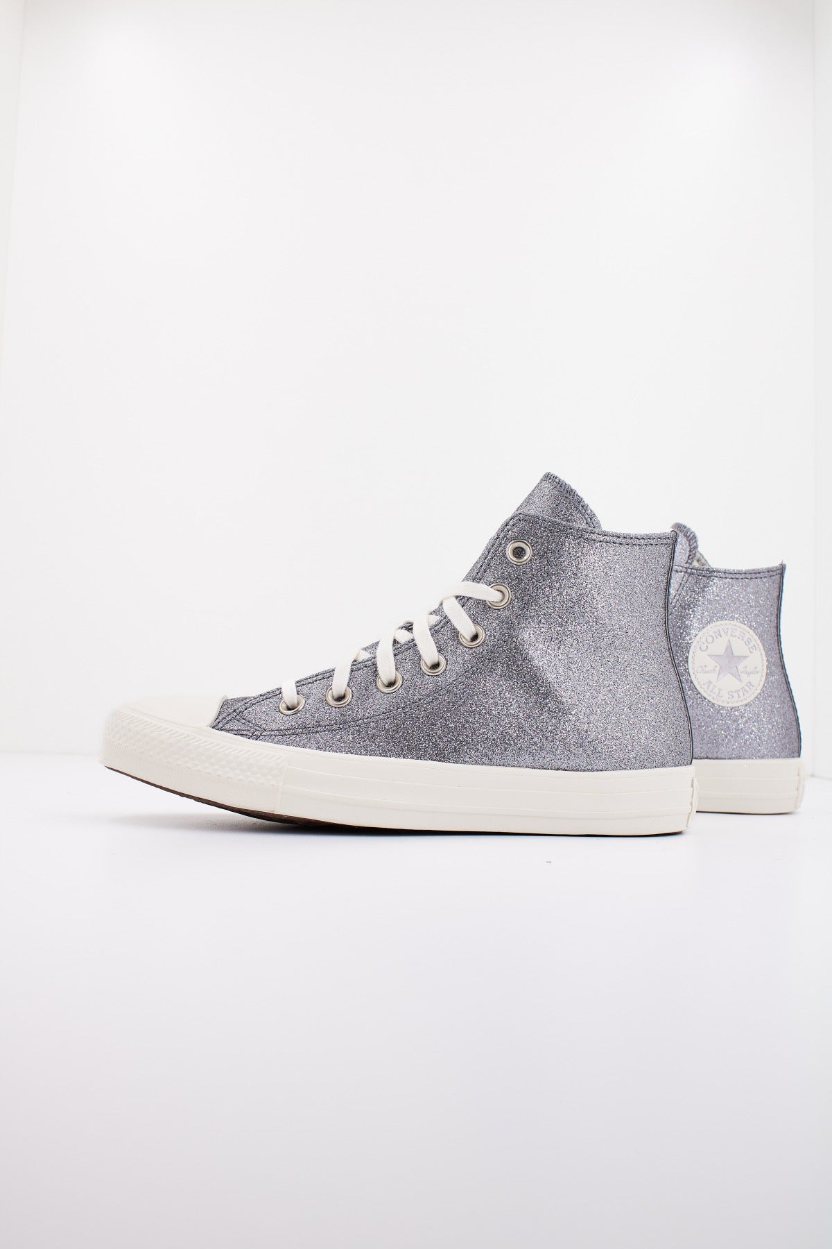 CONVERSE CHUCK TAYLOR ALL STAR GLITTER en color GRIS (1)
