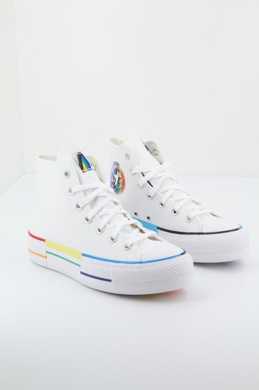 CONVERSE CHUCK TAYLOR ALL STAR LIFT HI en color BLANCO (3)