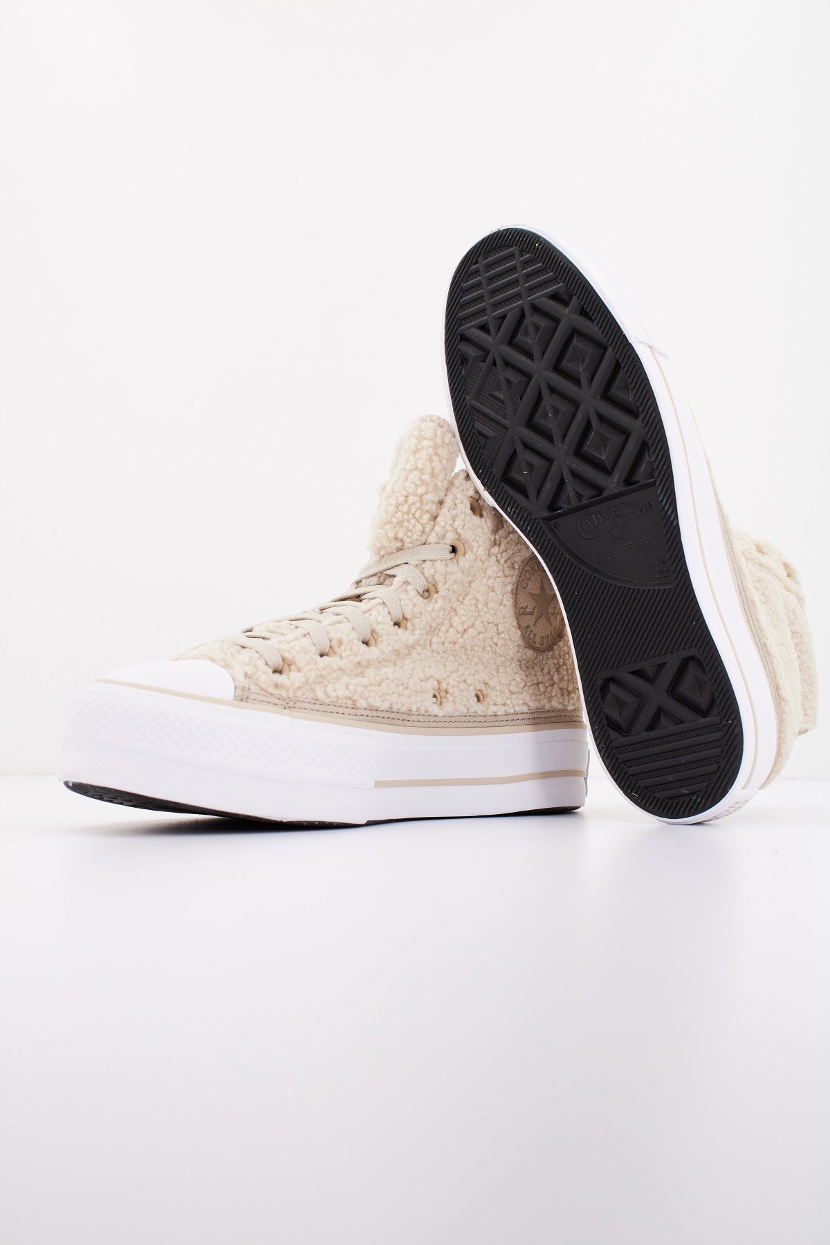 CONVERSE CHUCK TAYLOR ALL STAR LIFT HI en color BEIS (4)
