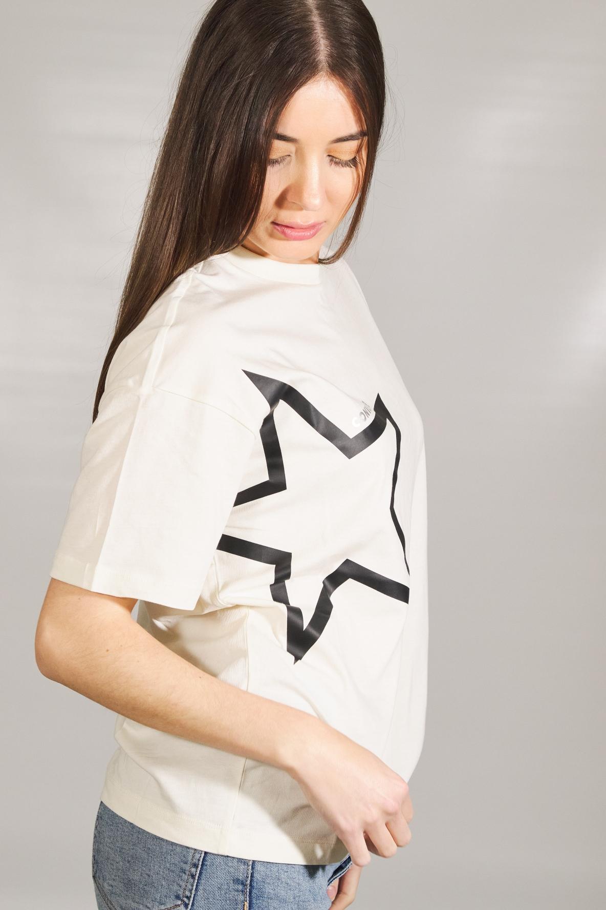 CONVERSE CHUCK RELAXED TEE en color BLANCO (4)