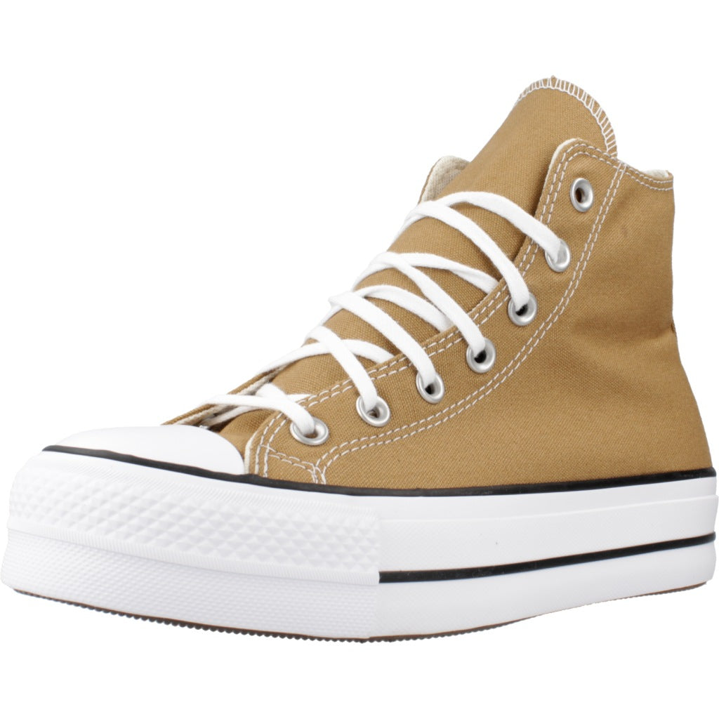 CONVERSE CHUCK TAYLOR ALL STAR PLATFORM en color MARRON (1)