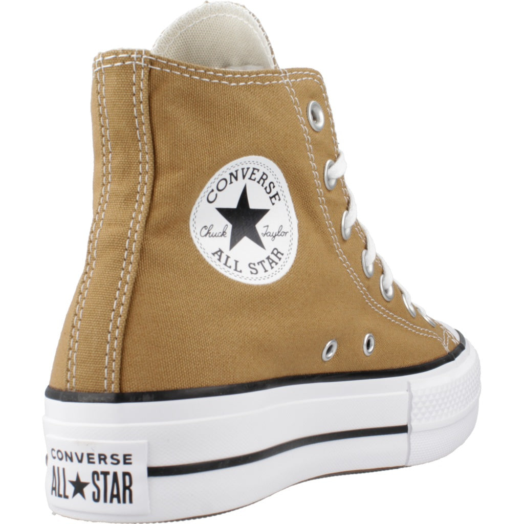 CONVERSE CHUCK TAYLOR ALL STAR PLATFORM en color MARRON (3)