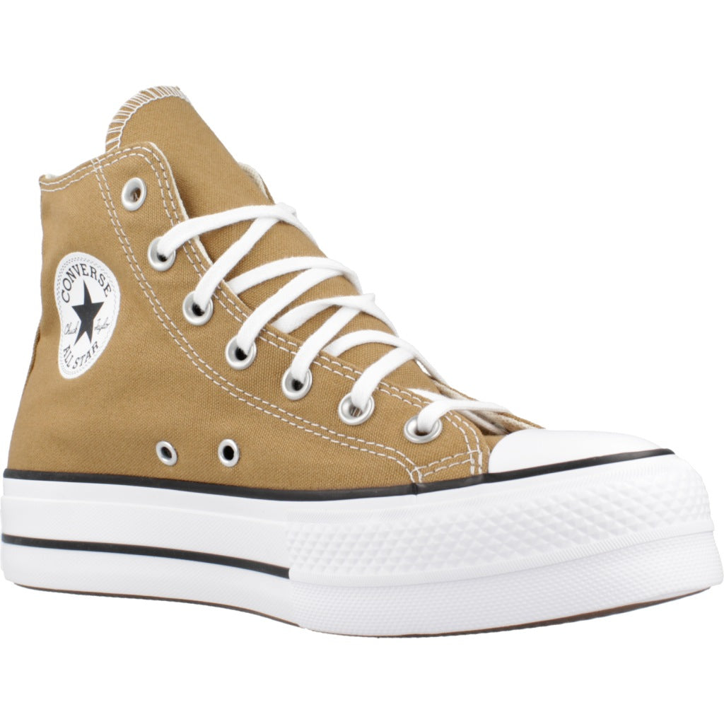 CONVERSE CHUCK TAYLOR ALL STAR PLATFORM en color MARRON (5)