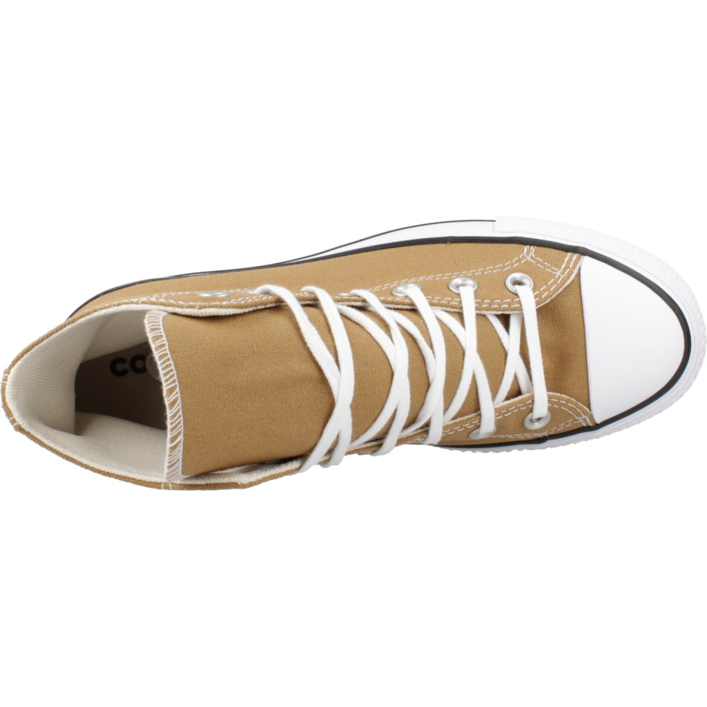 CONVERSE CHUCK TAYLOR ALL STAR PLATFORM en color MARRON (7)