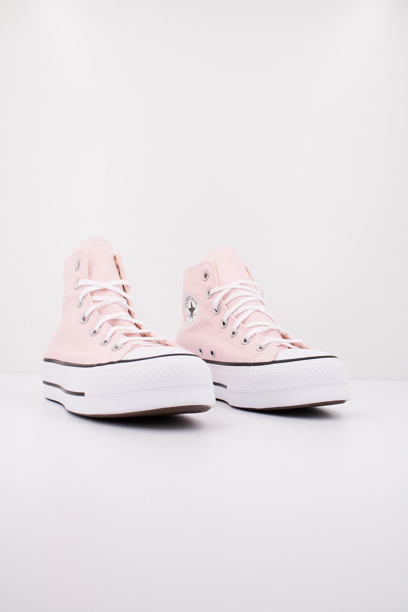 CONVERSE CHUCK TAYLOR ALL STAR PLATFORM en color ROSA (2)