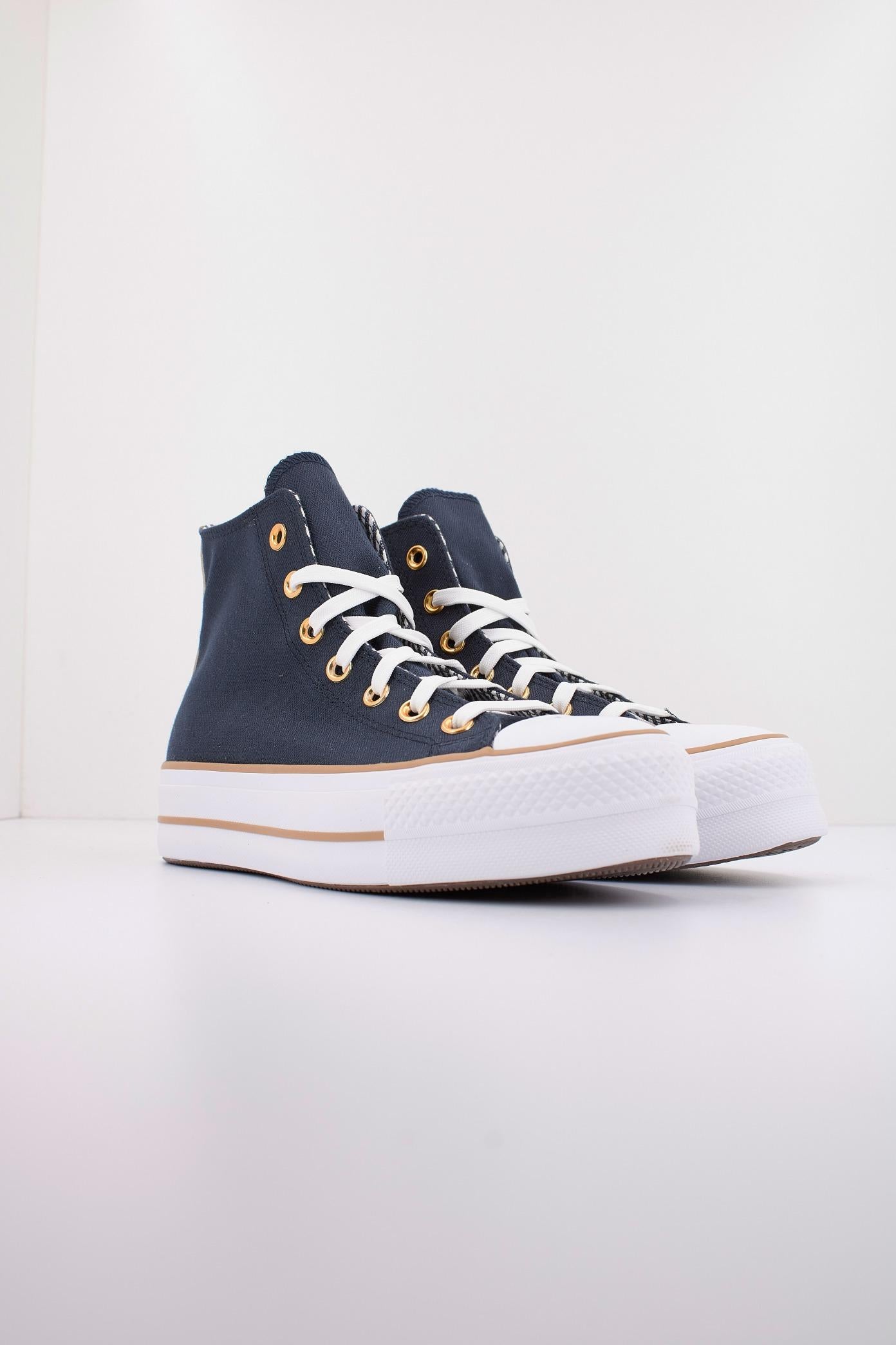 CONVERSE CHUCK TAYLOR ALL STAR LIFT HI en color AZUL (2)