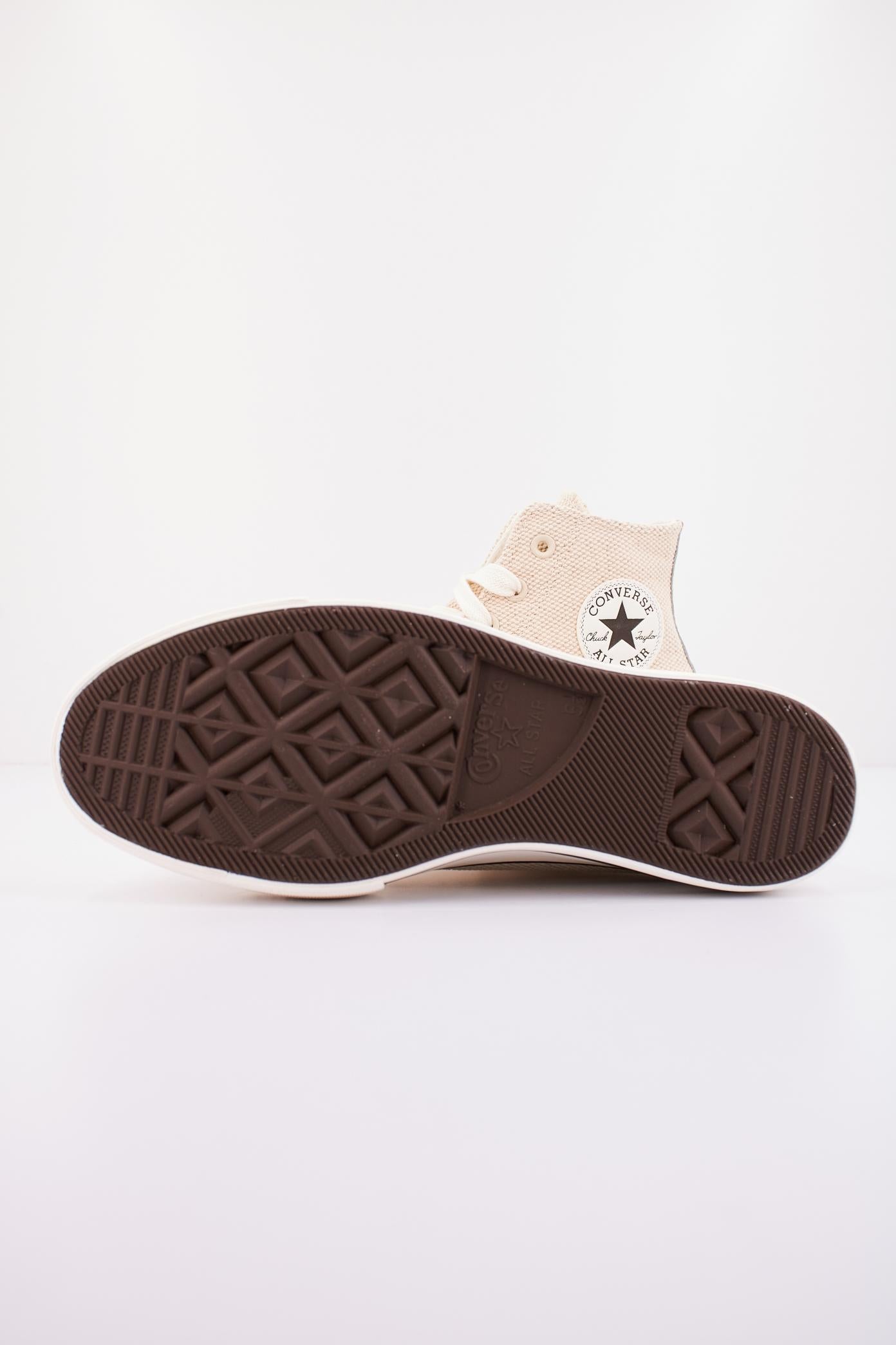 CONVERSE CHUCK TAYLOR ALL LIFT CANVAS & LEATHER en color BEIS (4)