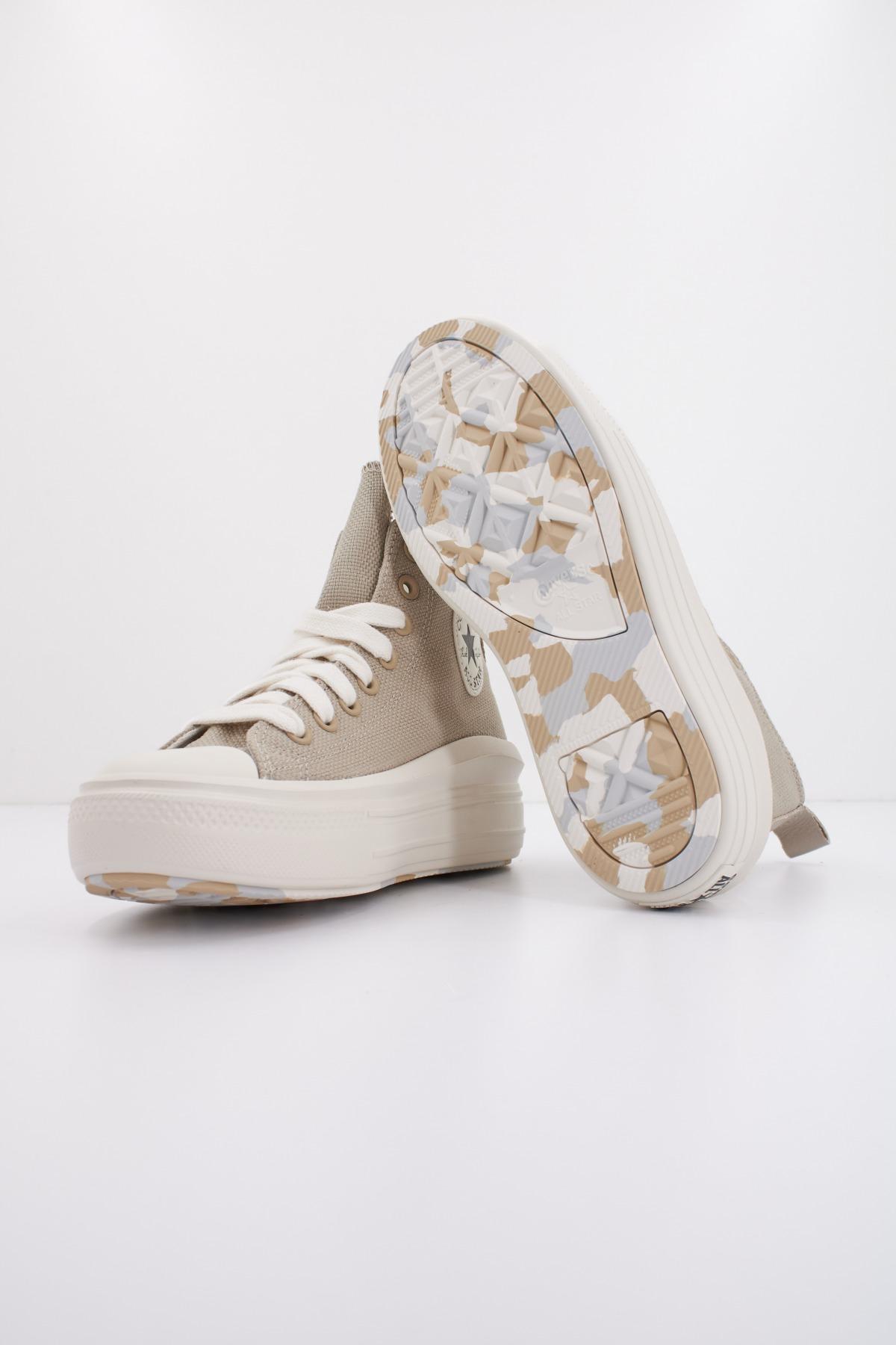 CONVERSE CHUCK TAYLOR ALL STAR MOVE HI en color MARRON CLARO (4)