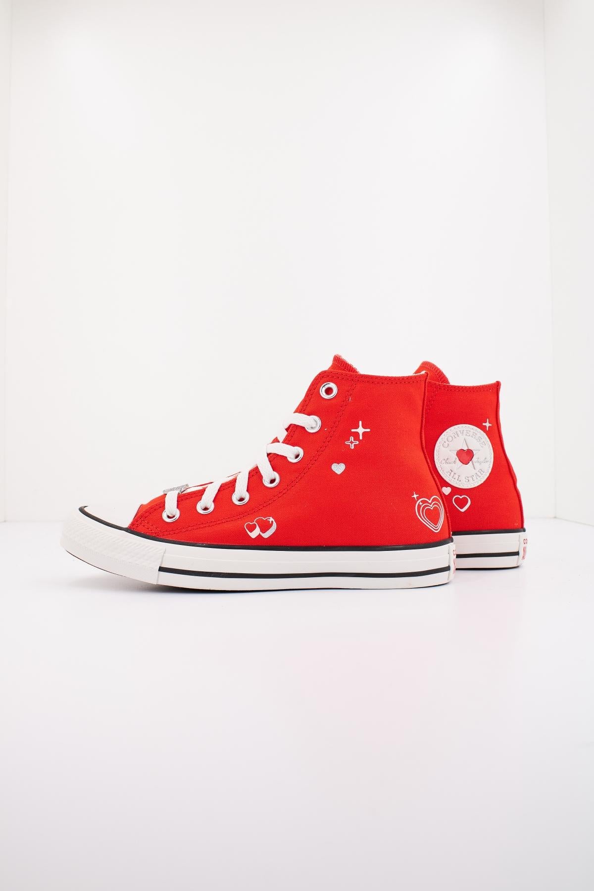 CONVERSE CHUCK TAYLOR ALL STAR YK HEART en color ROJO (1)