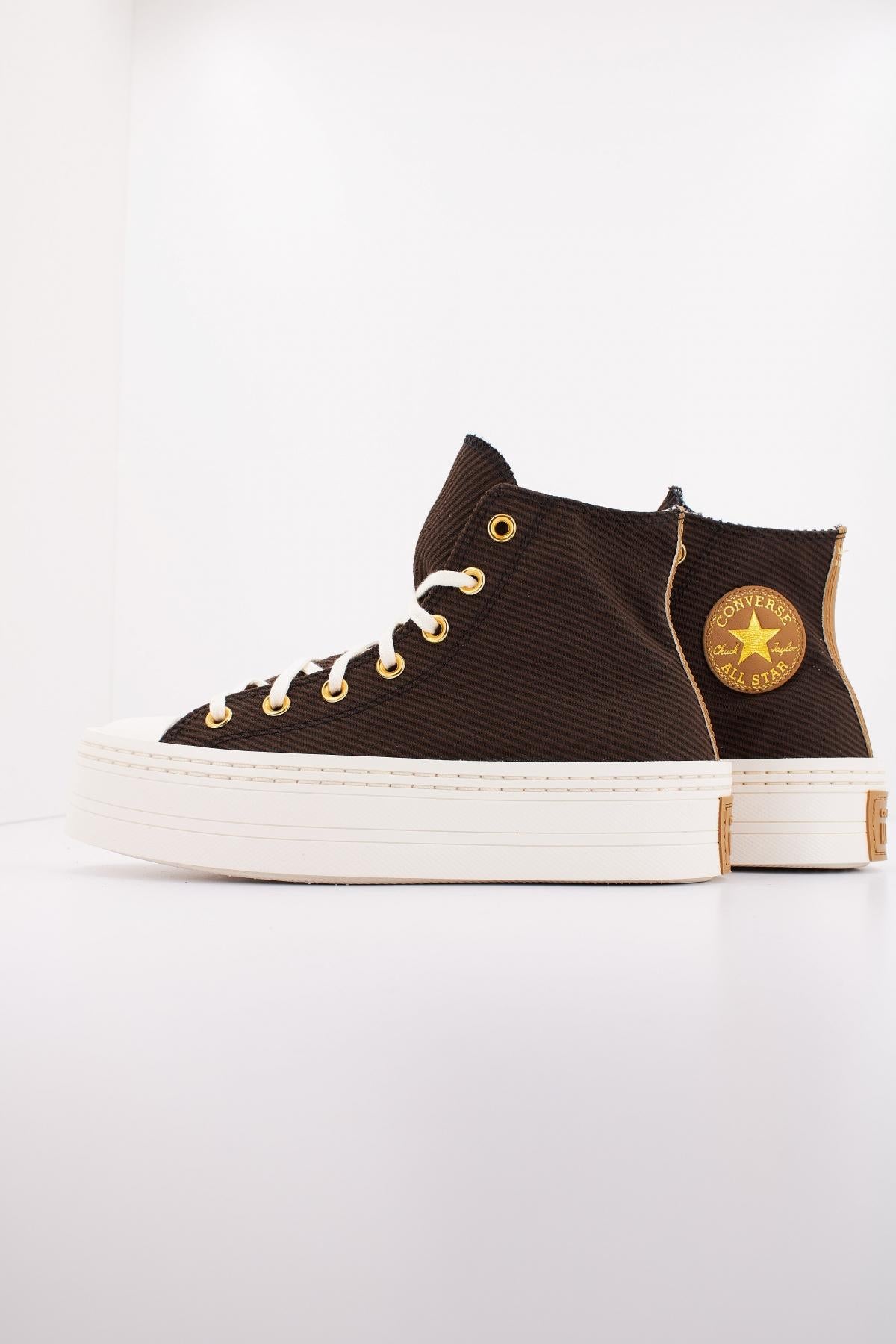 CONVERSE CTAS MODERN LIFT HI en color MARRON (1)