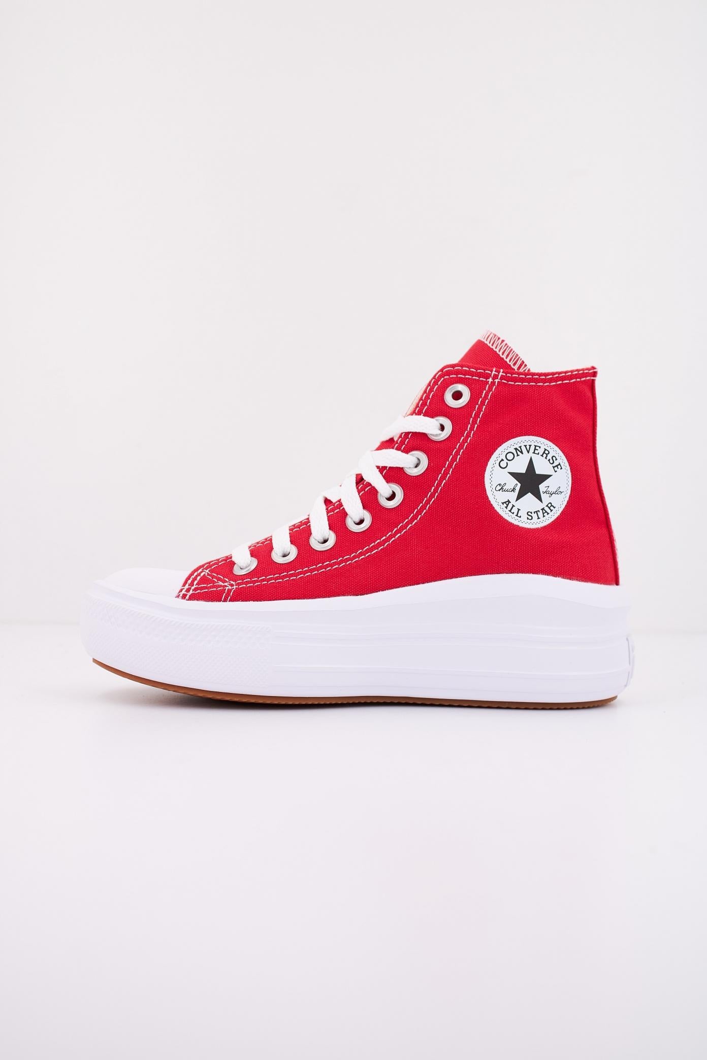 CONVERSE CHUCK TAYLOR ALL STAR MOVE PLATFORM en color ROJO (1)