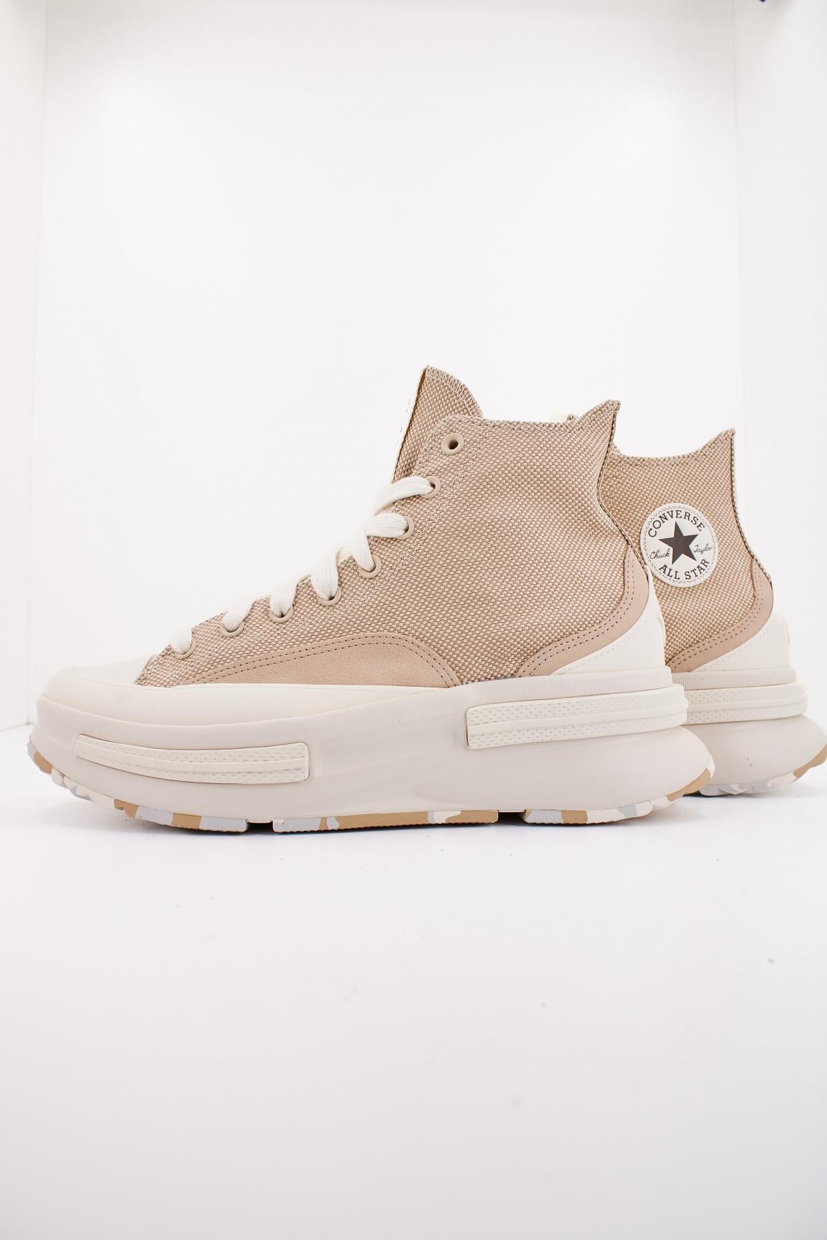 CONVERSE RUN STAR LEGACY CX PLATFORM CANVAS & SUEDE en color BEIS (1)