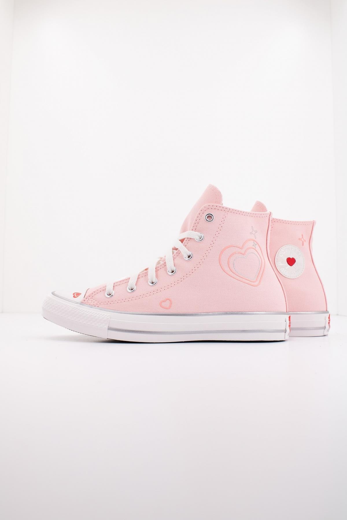 CONVERSE CHUCK TAYLOR ALL STAR YK HEART en color ROSA (1)