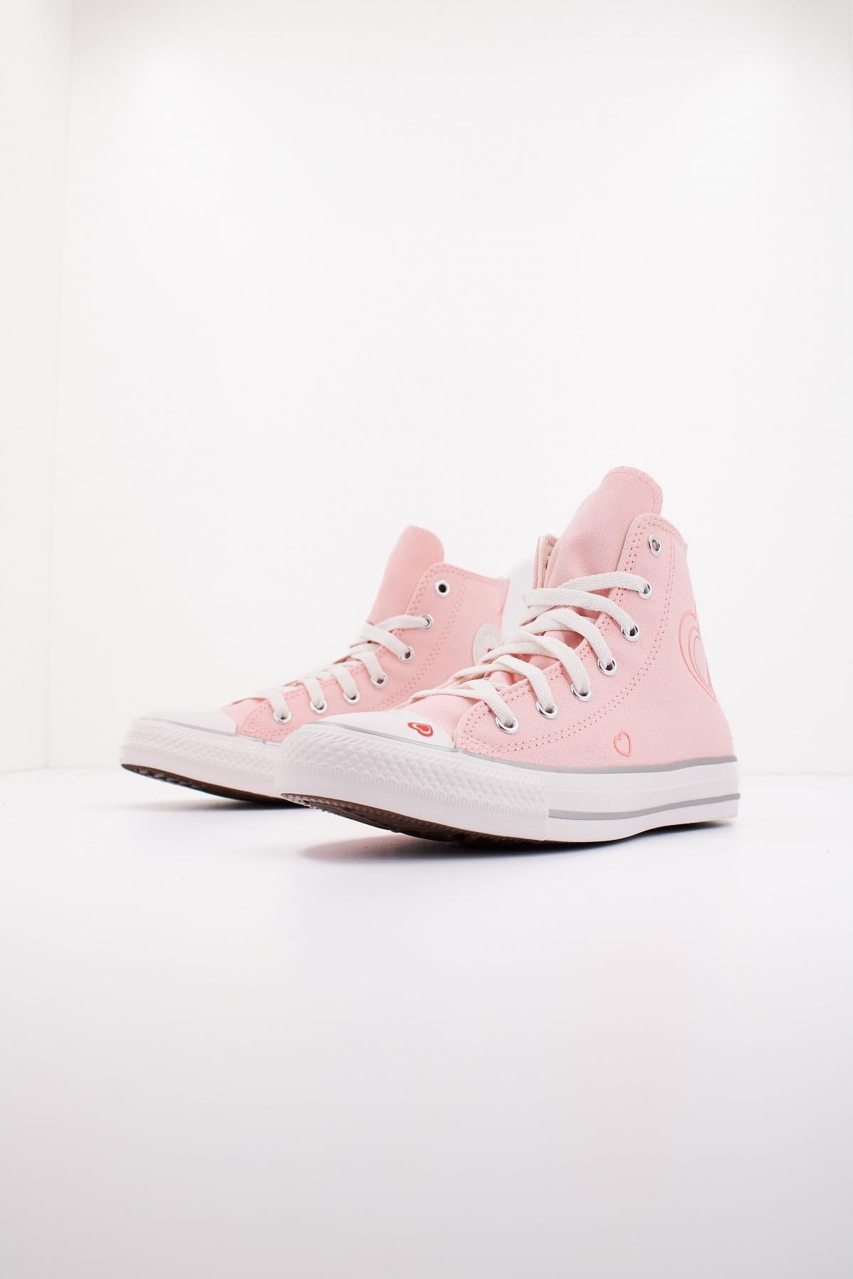 CONVERSE CHUCK TAYLOR ALL STAR YK HEART en color ROSA (2)