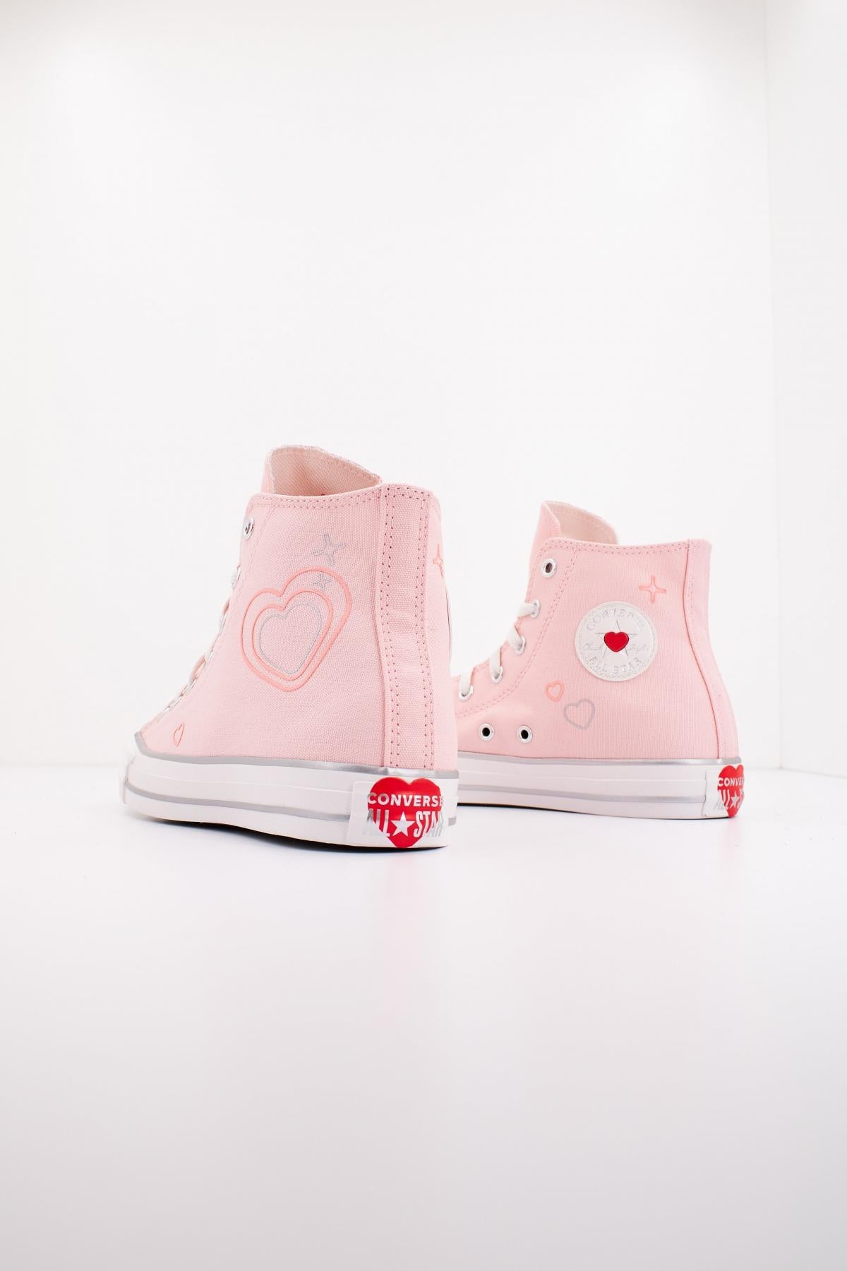 CONVERSE CHUCK TAYLOR ALL STAR YK HEART en color ROSA (3)