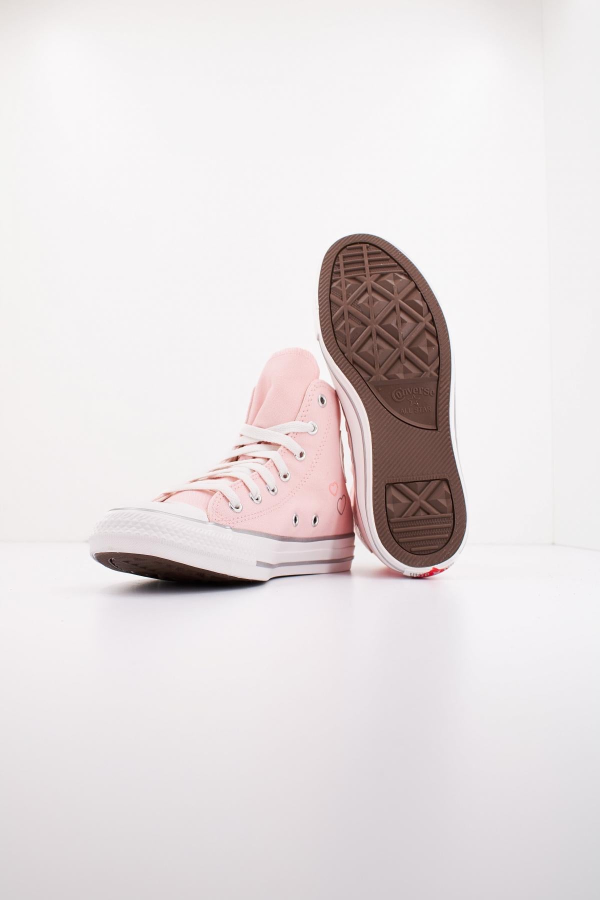 CONVERSE CHUCK TAYLOR ALL STAR YK HEART en color ROSA (4)
