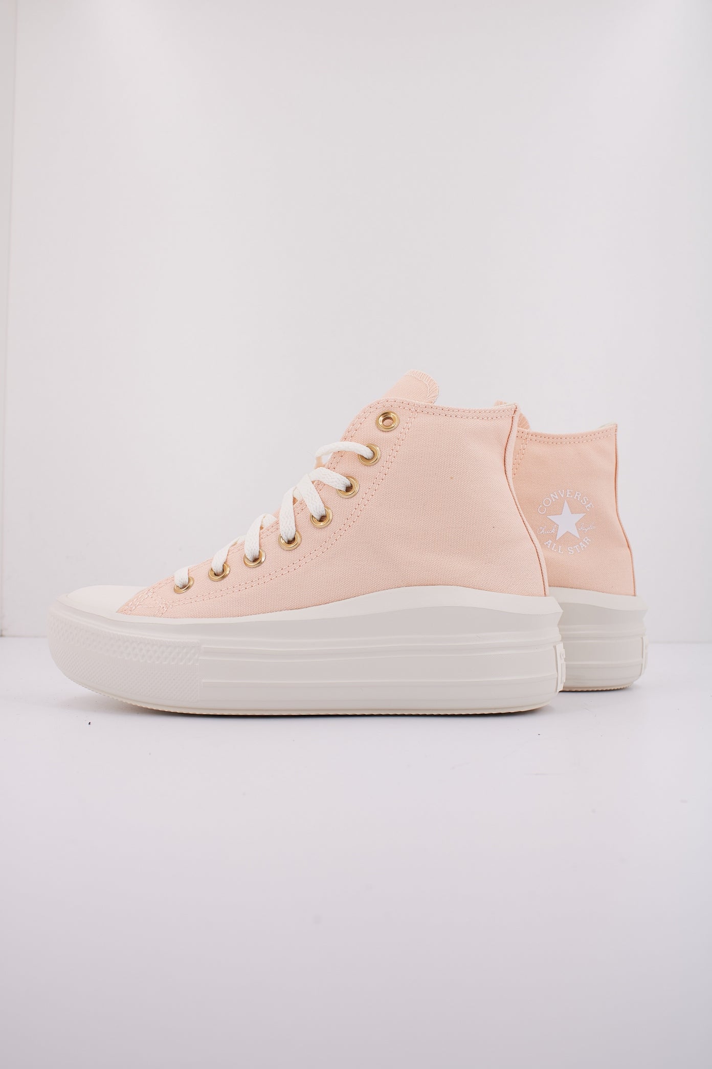 CONVERSE CHUCK TAYLOR MOVE HI en color NARANJA (1)