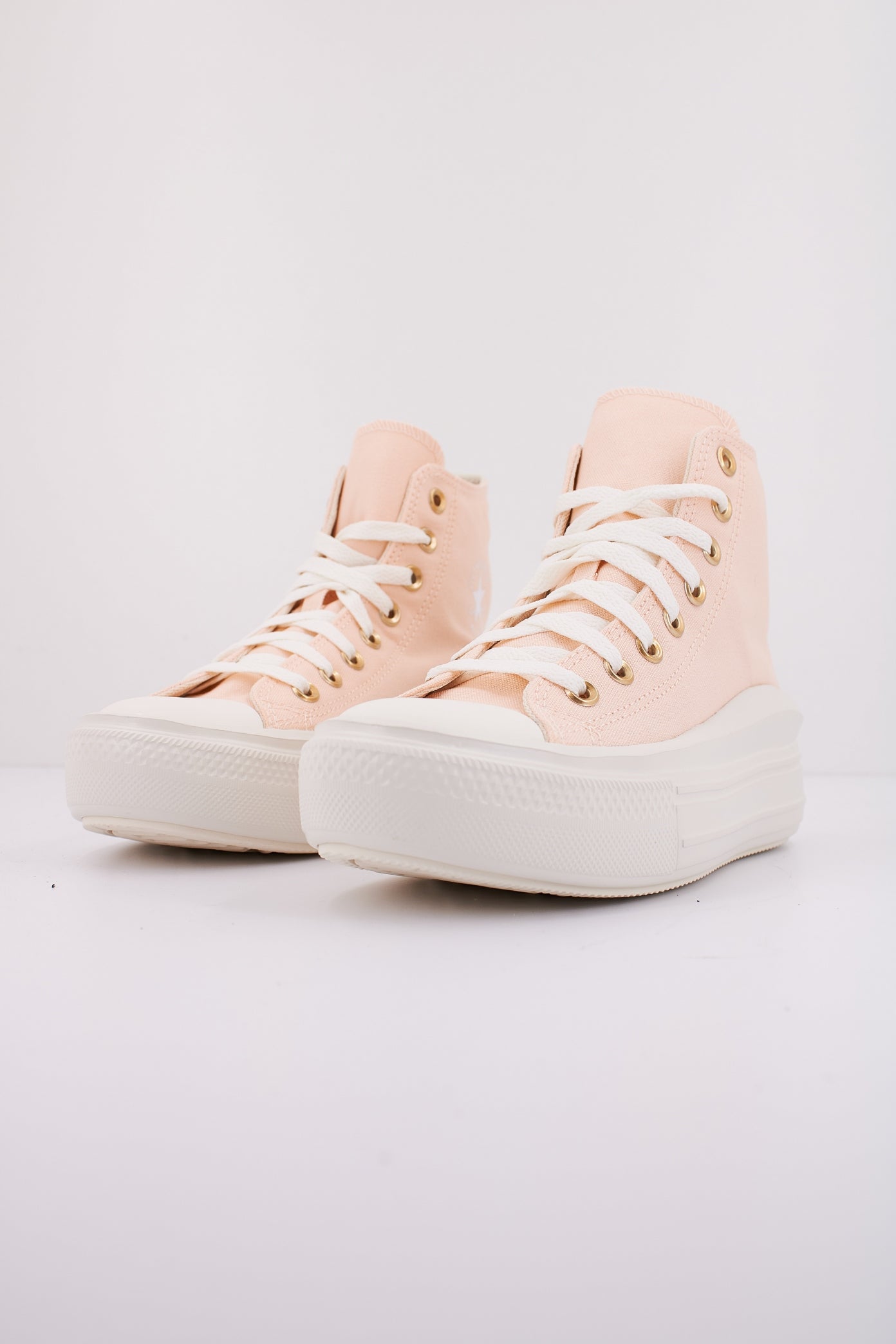 CONVERSE CHUCK TAYLOR MOVE HI en color NARANJA (2)