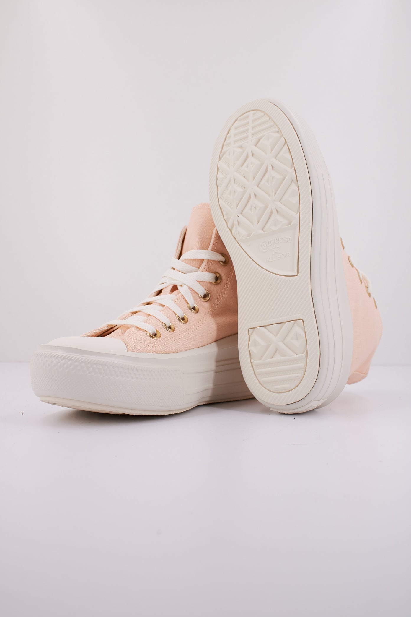 CONVERSE CHUCK TAYLOR MOVE HI en color NARANJA (4)