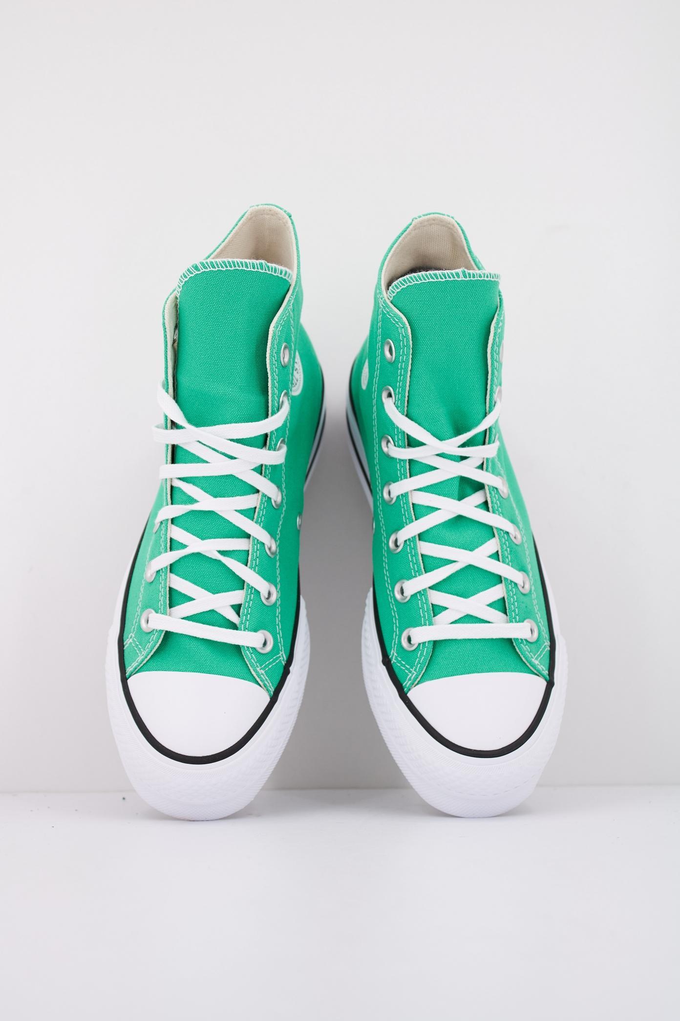CONVERSE CHUCK TAYLOR ALL STAR LIFT HI en color VERDE (3)