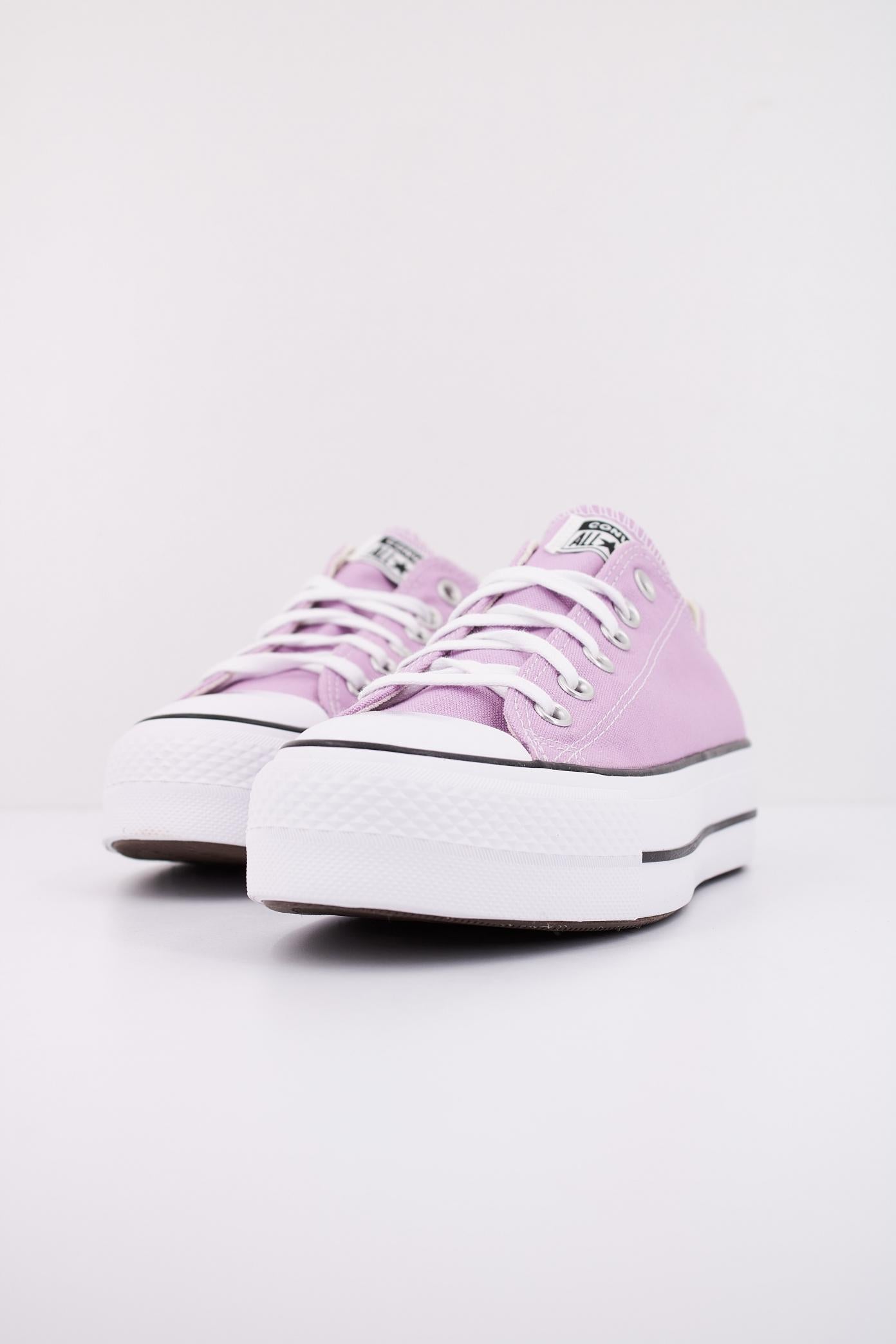 CONVERSE CHUCK TAYLOR ALL STAR LIFT OX en color ROSA (2)