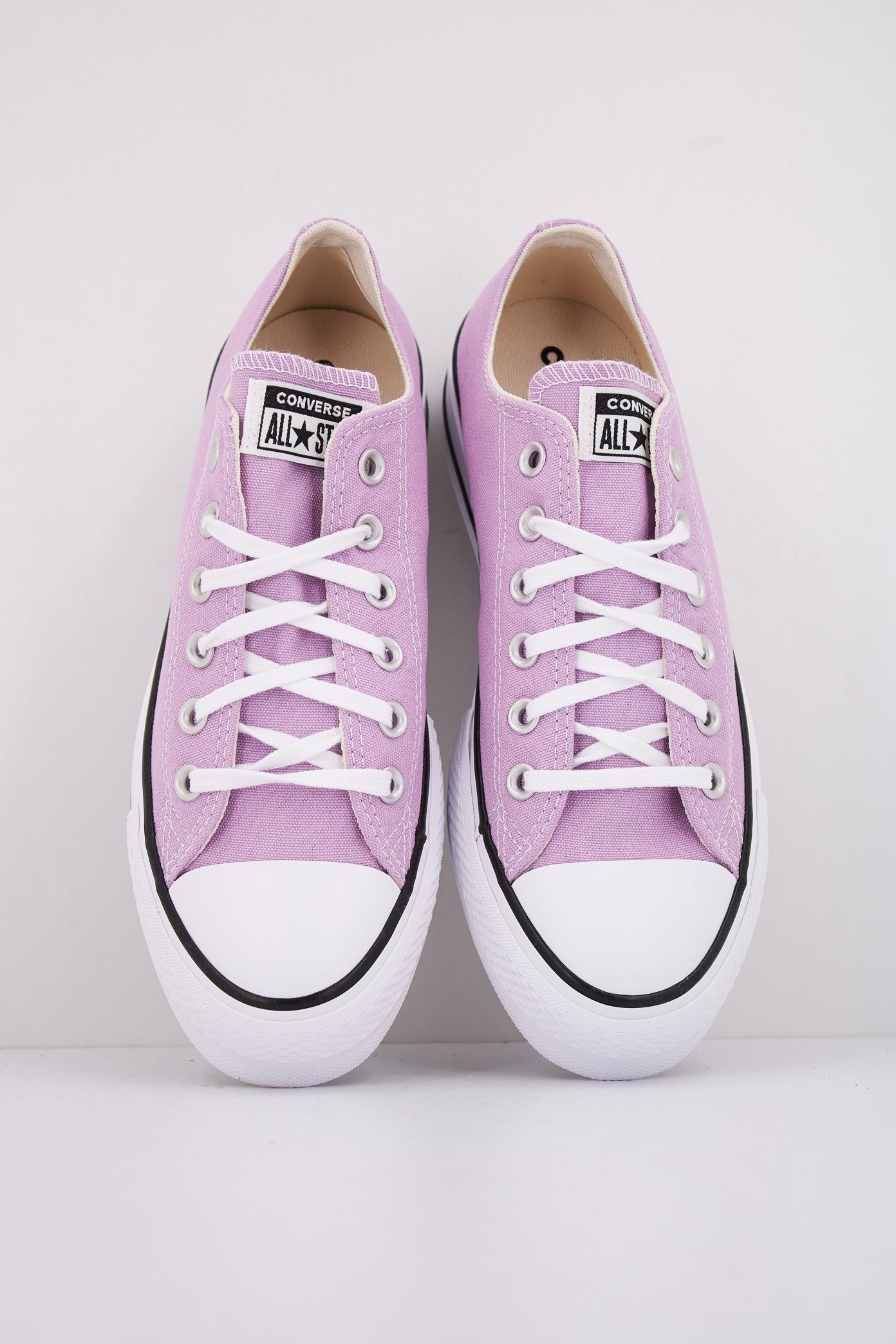 CONVERSE CHUCK TAYLOR ALL STAR LIFT OX en color ROSA (3)