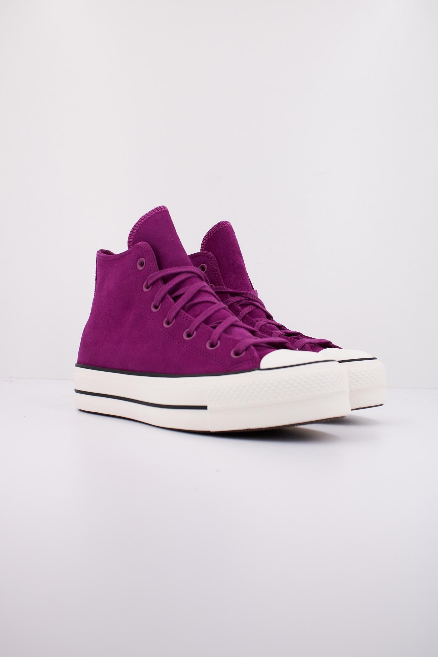 CONVERSE CHUCK TAYLOR ALL STAR LIFT HI en color VIOLETA (2)