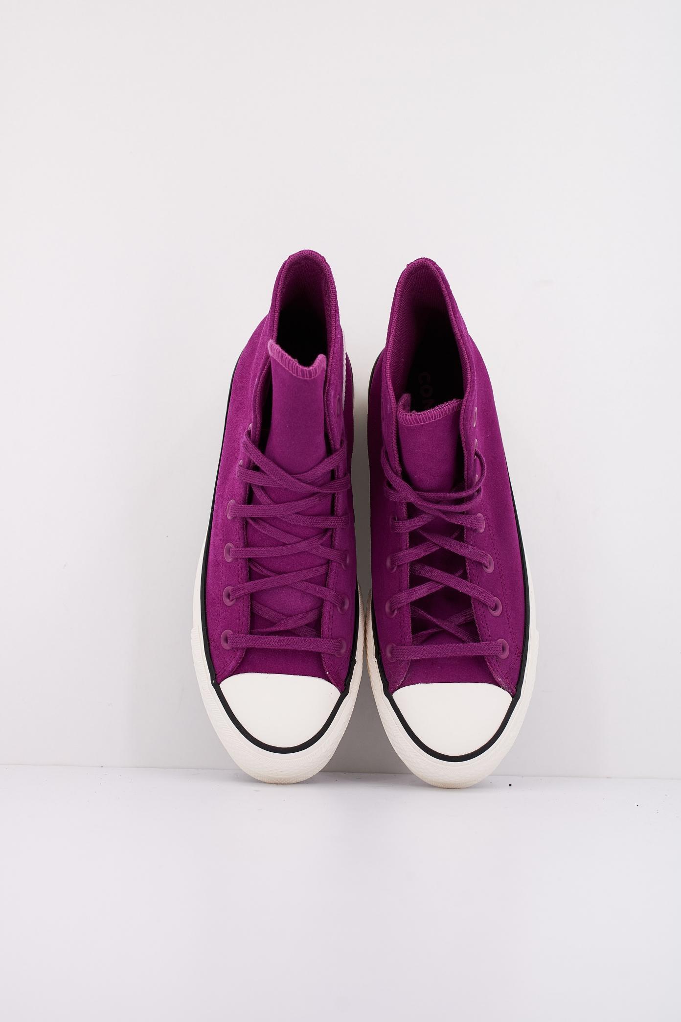 CONVERSE CHUCK TAYLOR ALL STAR LIFT HI en color VIOLETA (3)