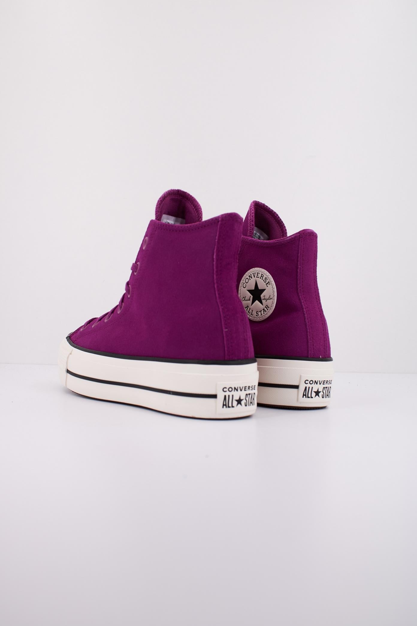 CONVERSE CHUCK TAYLOR ALL STAR LIFT HI en color VIOLETA (4)