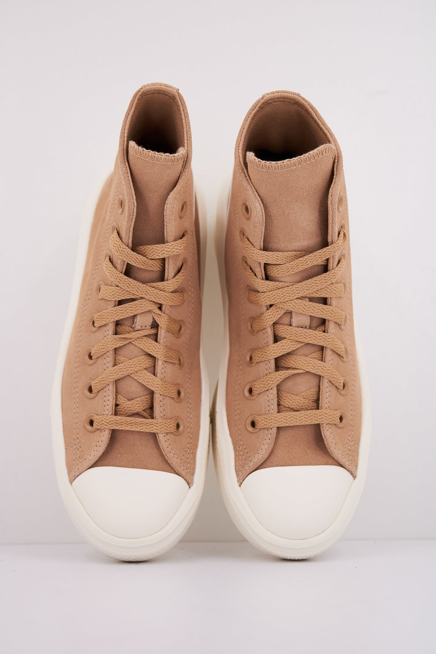 CONVERSE CHUCK TAYLOR ALL STAR MOVE PLATFORM COLORFUL SUEDE en color MARRON (3)