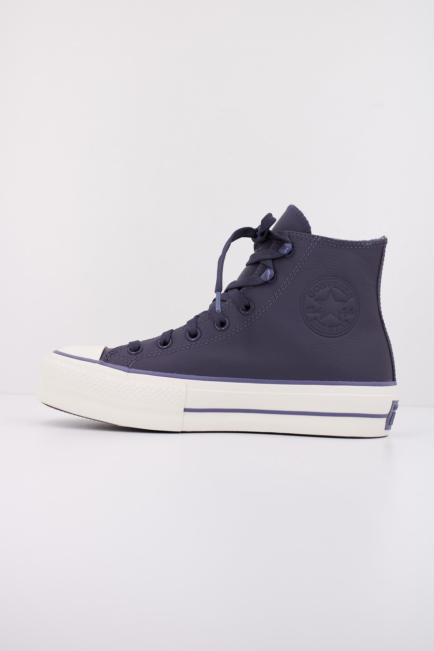 CONVERSE CHUCK TAYLOR ALL STAR LIFT HI SHADOW en color VIOLETA (1)