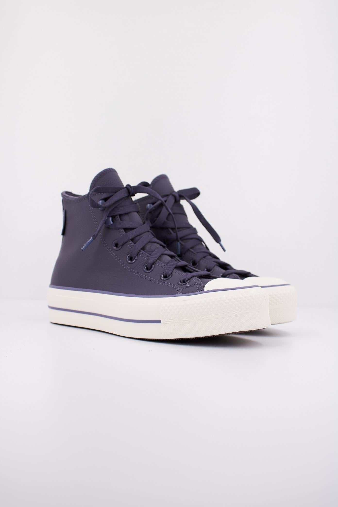 CONVERSE CHUCK TAYLOR ALL STAR LIFT HI SHADOW en color VIOLETA (2)