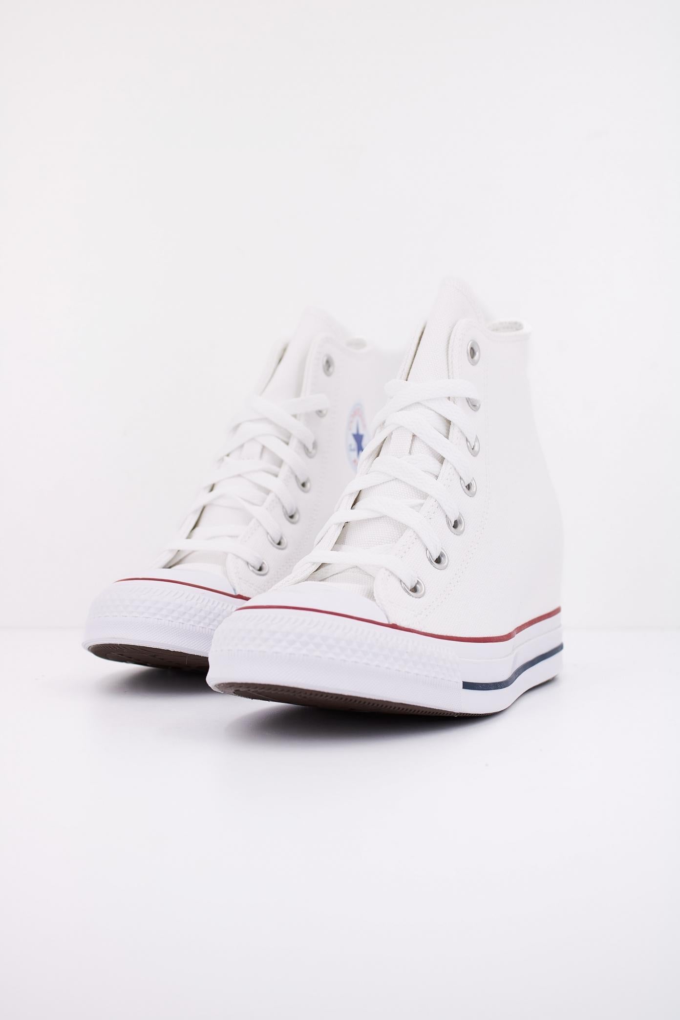 CONVERSE CHUCK TAYLOR ALL STAR WEDGE PLATFORM en color BLANCO (2)