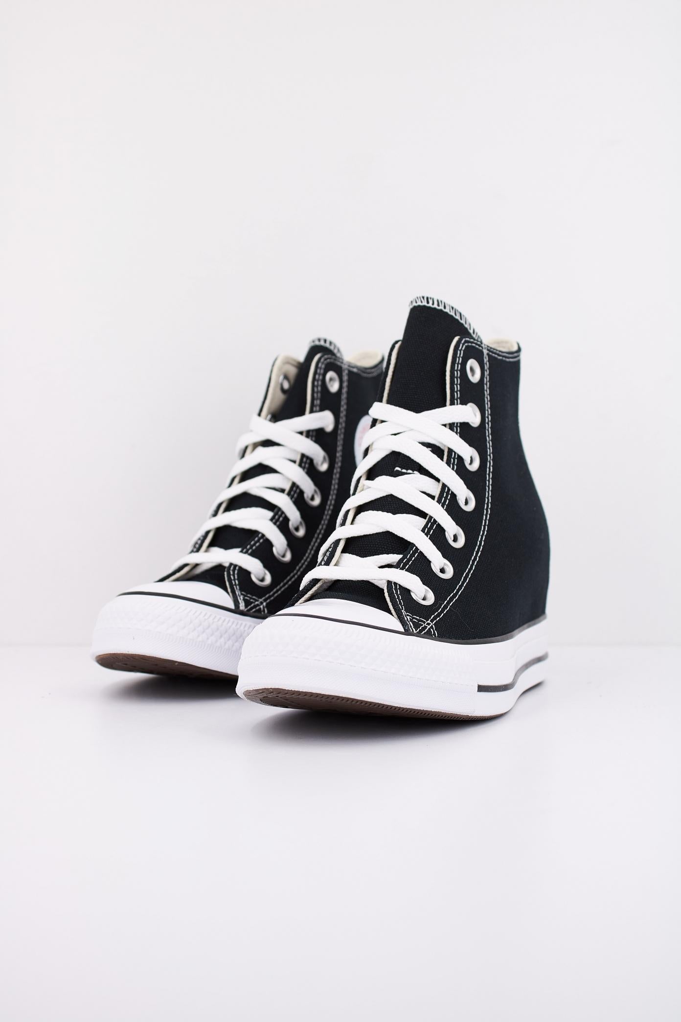 CONVERSE CHUCK TAYLOR ALL STAR WEDGE PLATFORM en color NEGRO (2)